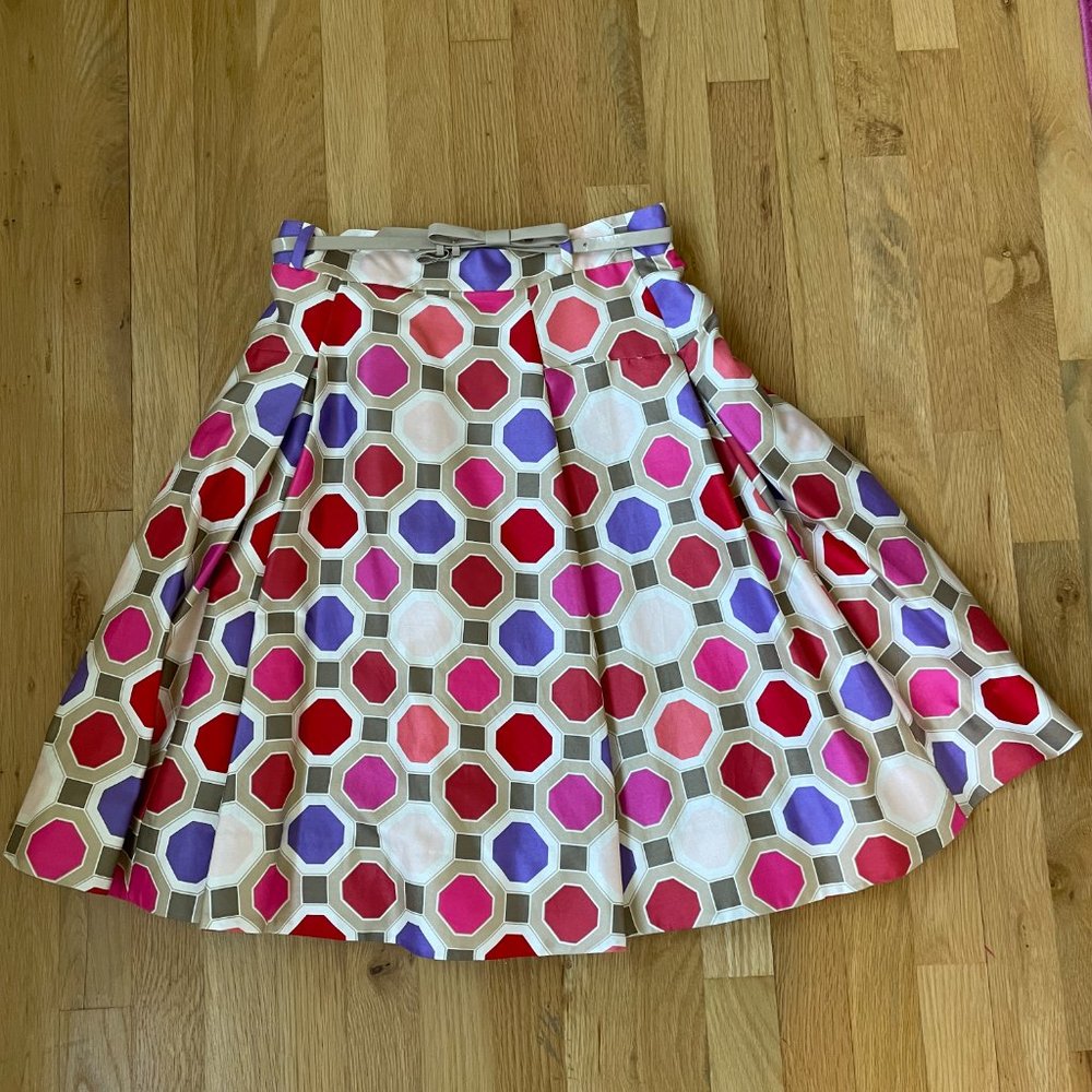 Kate Spade Florence Broadhurst Geometric Skirt, 4